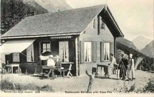 Saas Fee - Restaurant Bellevue -N3038