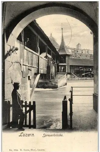 Luzern - Spreuerbrücke -134266