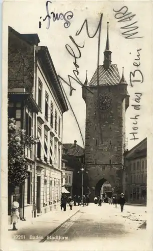 Baden - Stadtturm -173710