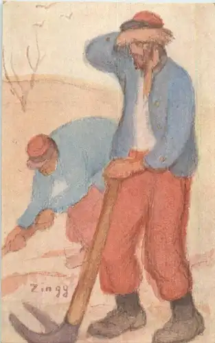 Künstlerkarte Zingg -172638