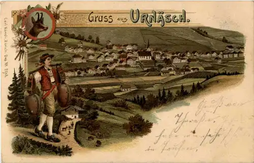 Gruss aus Urnäsch - Litho -N2698