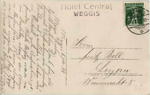 Weggis - Hotel Central -N3522