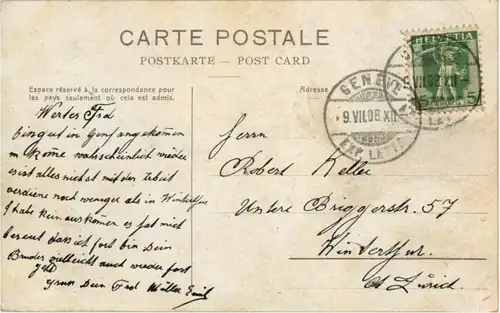 Geneve - Rade et Mont Blanc -172700