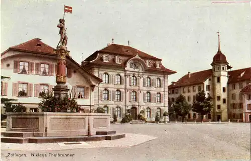 Zofingen - Niklaus Thutbrunnen -173790