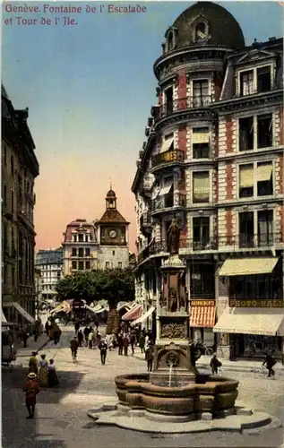 Geneve - Fontaine de l Escalade -172740