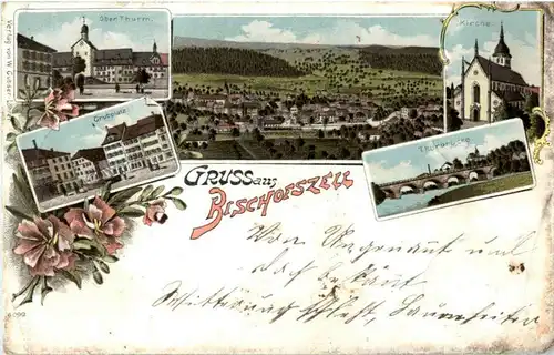 Gruss aus Bischofszell - Litho -N3224