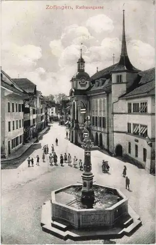 Zofingen - Rathausgasse -173788