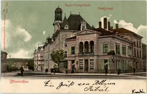 Winterthur - Neues Postgebäude -N3468