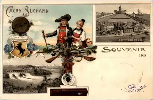 Schaffhausen - Cacao Suchard - Litho -N3874