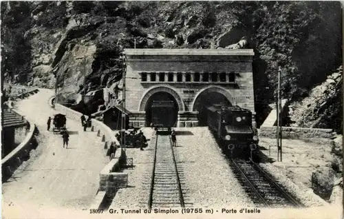 Tunnel du Simplon -N3560