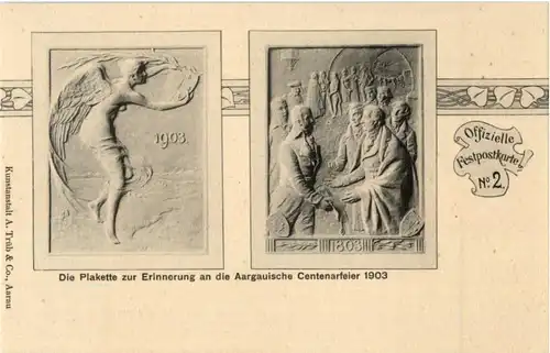 Aarau - Aargauer Centenarfeier -173998