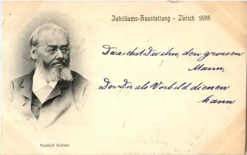 Zürich - Rudolf Koller Ausstellung 1898 -N3942