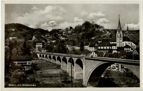 Baden mit Hochbrücke -173976