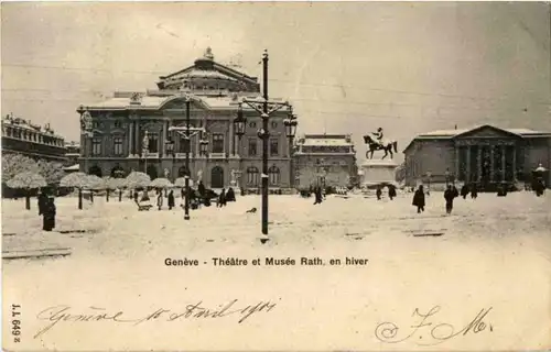 Geneve - Theatre en hiver -173048