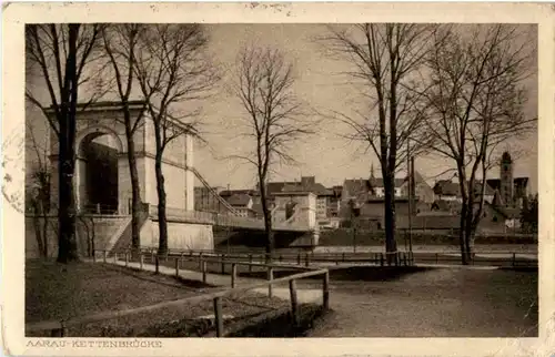 Aarau - Kettenbrücke -174512