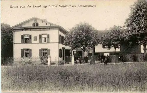 Gruss von der Hofmatt bei Münchenstein -N4168