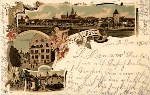 Gruss aus Sursee - Litho -N2566