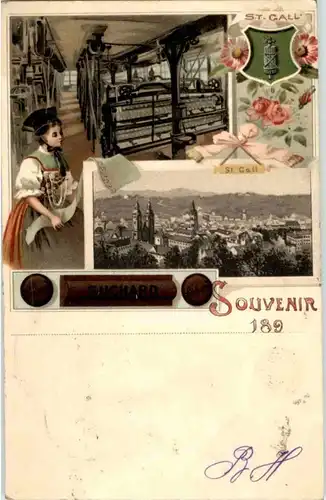 Sankt Gallen - Cacao Suchard - Litho -N3884