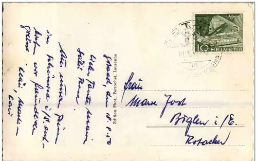 Saanen - Kirche mit Rüblihorn -134856