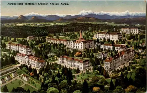 Aarau - Krankenanstalt -174140