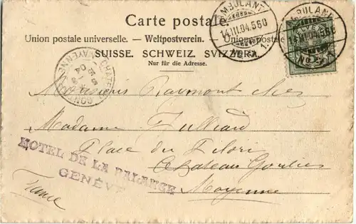 Geneve - Quai de la Post -173214