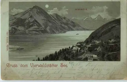 Gruss vom Vierwaldstätter See - Schöneck -N3710