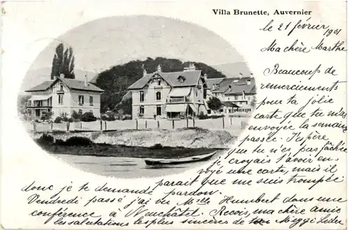 Auvernier - Villa Brunette -N3772