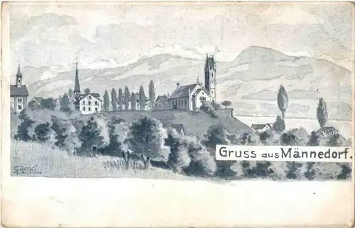 Gruss aus Männedorf -N4150