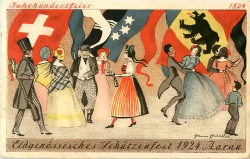 Aarau - Eidg. Schützenfest 1924 -174560