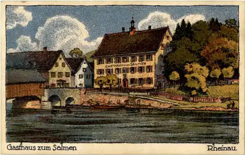 Rheinau - Gasthaus zum Salmen -N3162