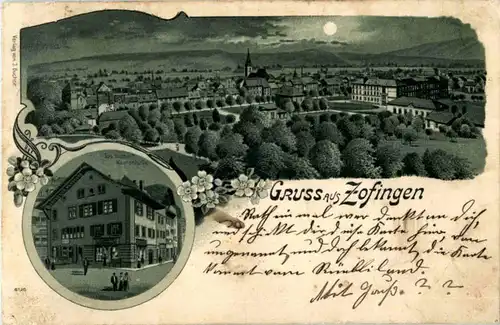 Gruss aus Zofingen - Litho -N3314