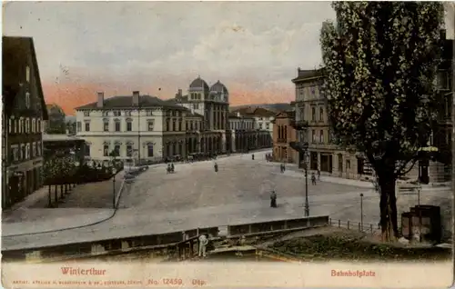 Winterthur - Bahnhofplatz -N4464