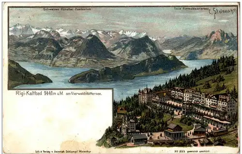 Rigi Kaltbad - Litho -135716