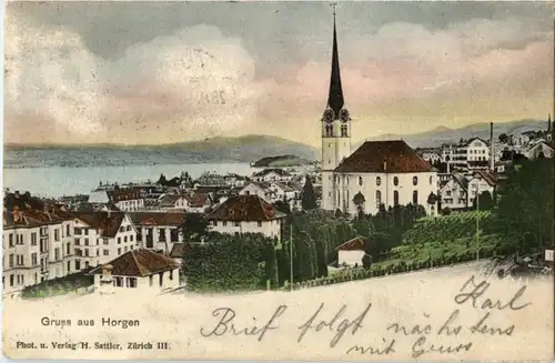 Gruss aus Horgen -N4124