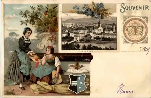 Aarau - Cacao Suchard - Litho -N3870