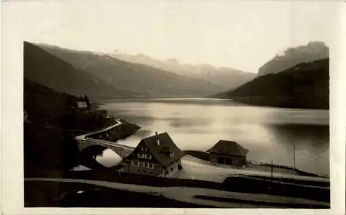 Wäggitalersee mit Gasthaus -N4600