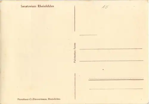 Rheinfelden - Sanatorium -174506