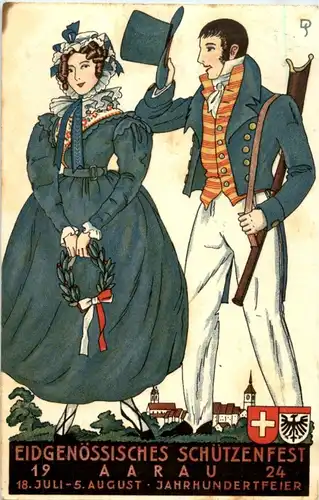 Aarau - Eidg. Schützenfest 1924 -174590