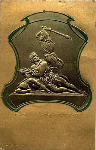 Stans - Prägekarte -N4282