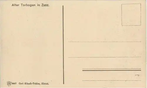 alter Torbogen in Zuoz -178078
