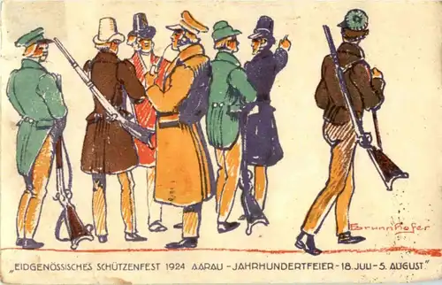 Aarau - Schützenfest 1924 -N4418