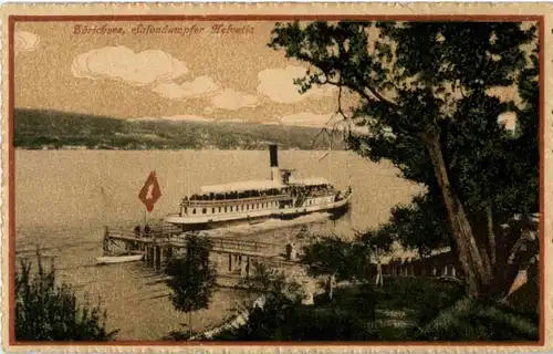 Zürichsee - Salondampfer Helvetia -N5176