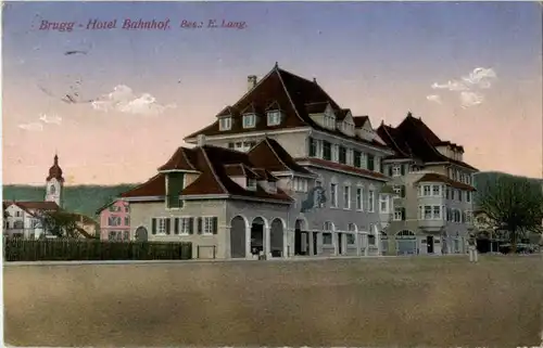 Brugg . Hotel Bahnhof -N3304