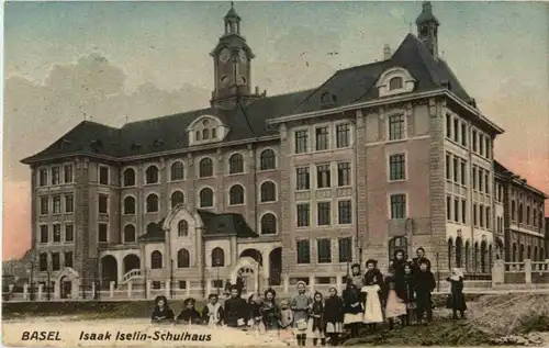Basel - Isaak Iselin Schulhaus -N3434