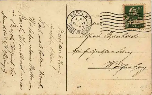 Basel - Isaak Iselin Schulhaus -N3434