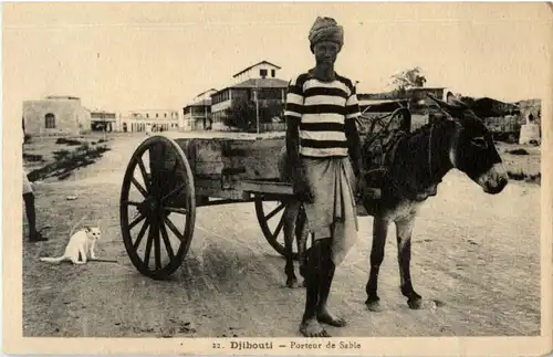 Gjibouti - Porteur de Sable -182846