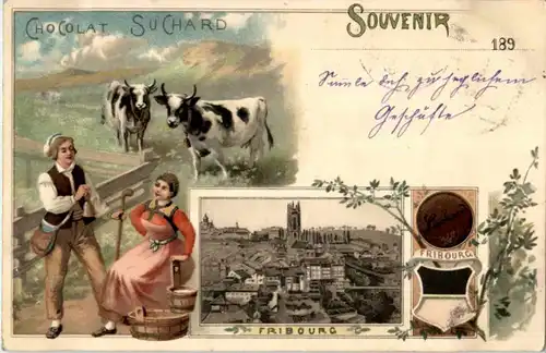 Fribourg - Cacao Suchard - Litho -N3862