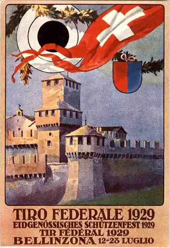 Bellinzona - Schützenfest 1929 -N3964