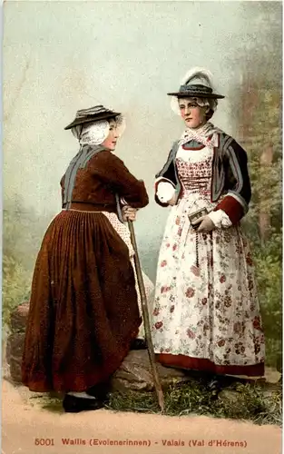Wallis - Evolenerinnen -186958