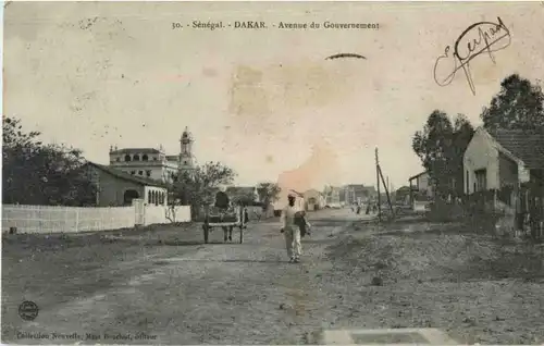 Senegal - Dakar - Avenue du gouvernement -182876